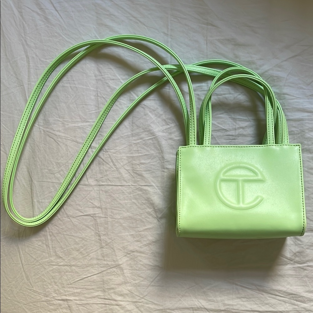 Telfar Mini Green Bag